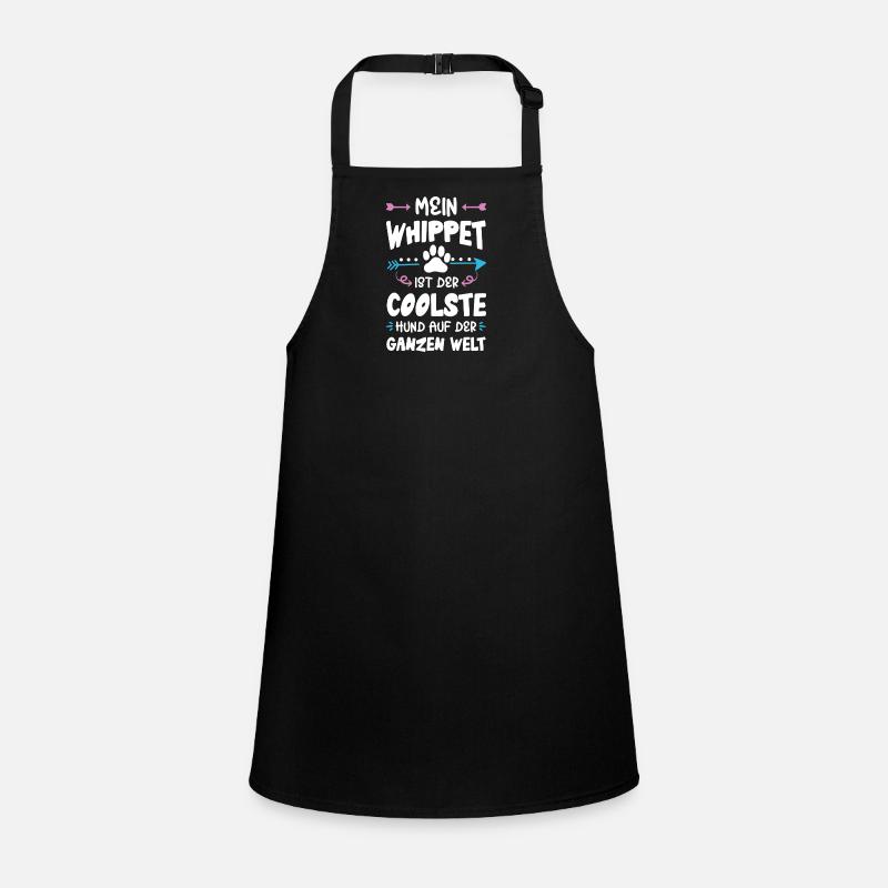 Whippet Dog Saying Children's Apron