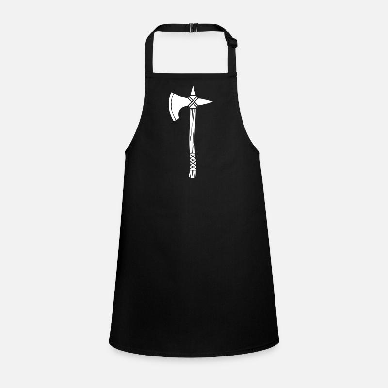 Viking Axe Warrior Medieval Vector Children's Apron