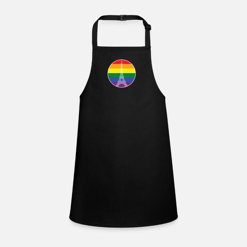 LGBT PARIS WHITE Children's Apron