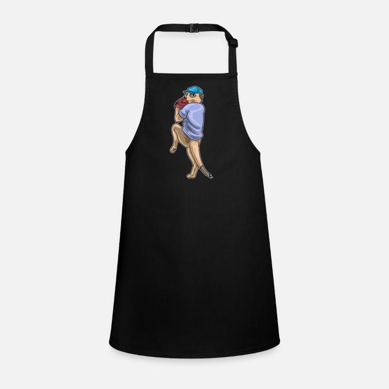 Meerkat Baseball Baseball Glove Children's Apron