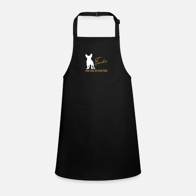 Frenchie amour sur quatre pattes Tablier Enfant