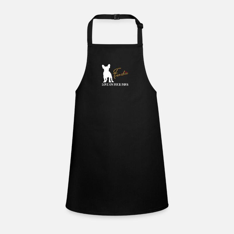 Frenchie amour sur quatre pattes Tablier Enfant