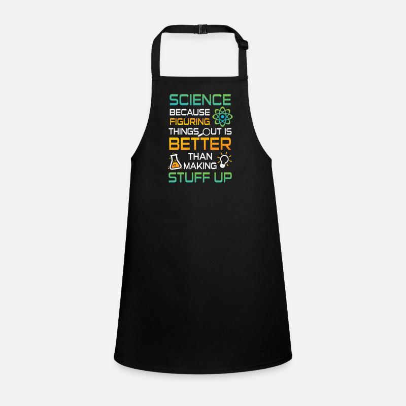 Science figuring better stuff up Children's Apron