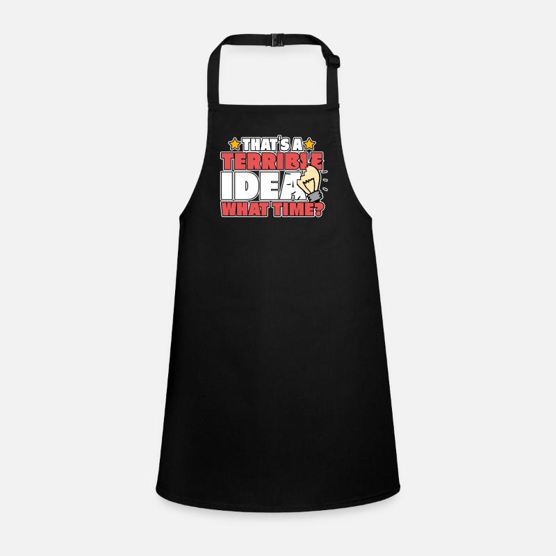 TERRIBLE IDEA Children's Apron
