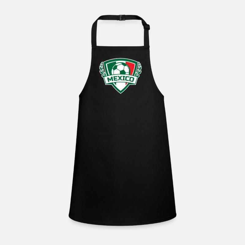 Mexiko No 1 Fussball Team Geschenk Schürze für Kinder