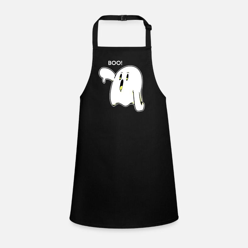 BOO - Ghost - Ghost - Spooky - Gift Children's Apron