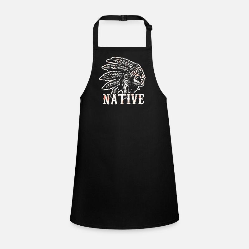 Native American Native History USA Children's Apron