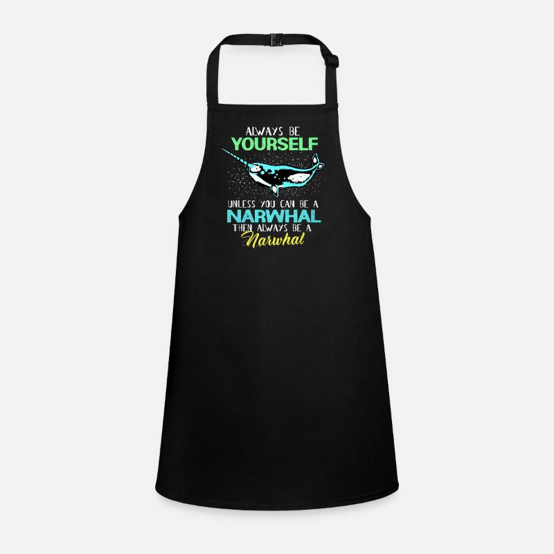 Narwhal Children's Apron