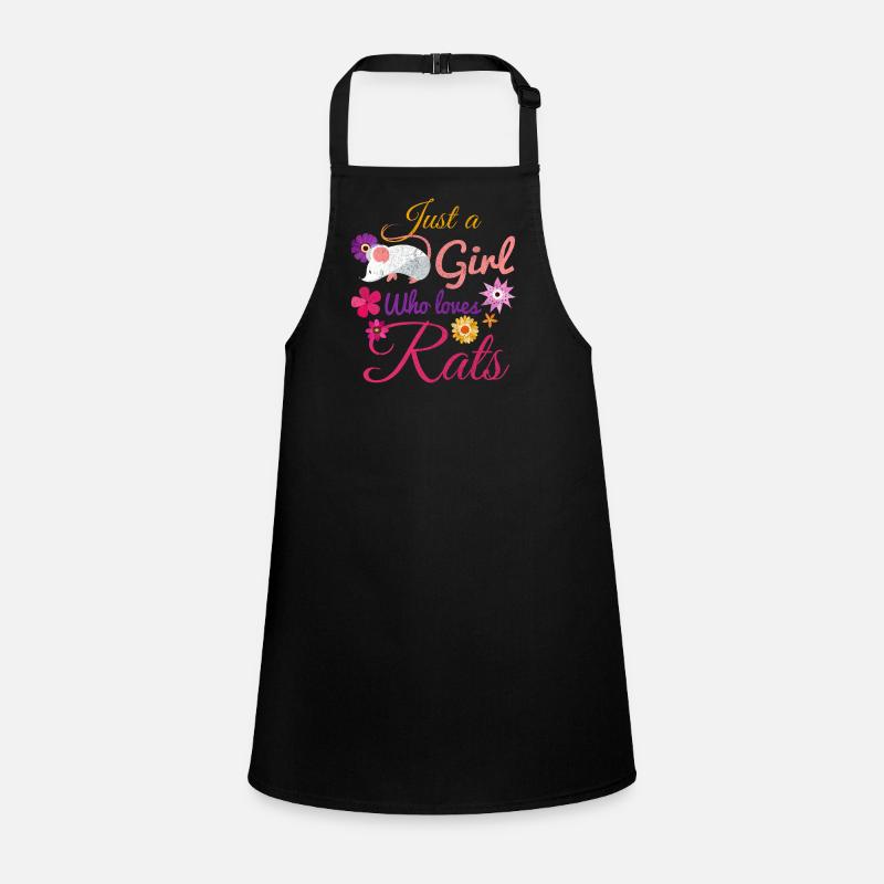 Ratte Tierliebe Schürze für Kinder