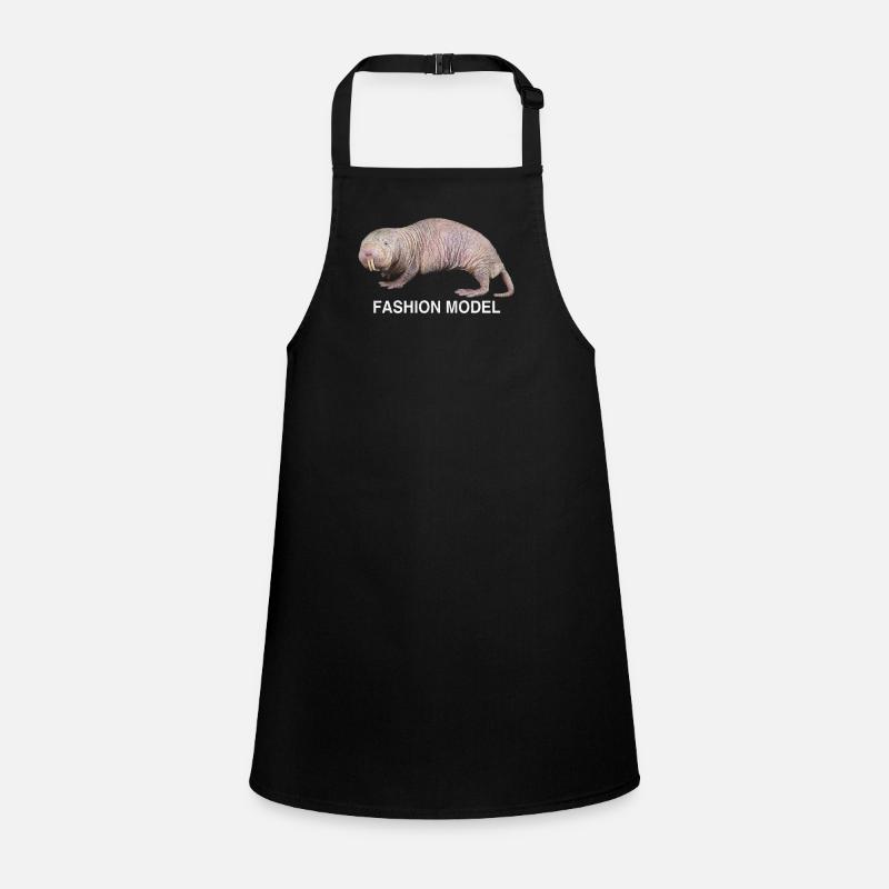 Nacktmull Mole Tier Schürze für Kinder