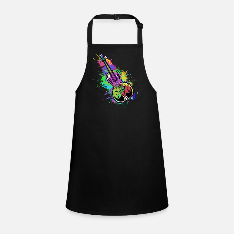 Cello Double Bass Classical Music Teacher Symphony Children's Apron