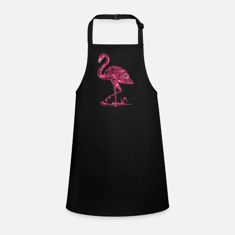 Flamingo Schürze für Kinder