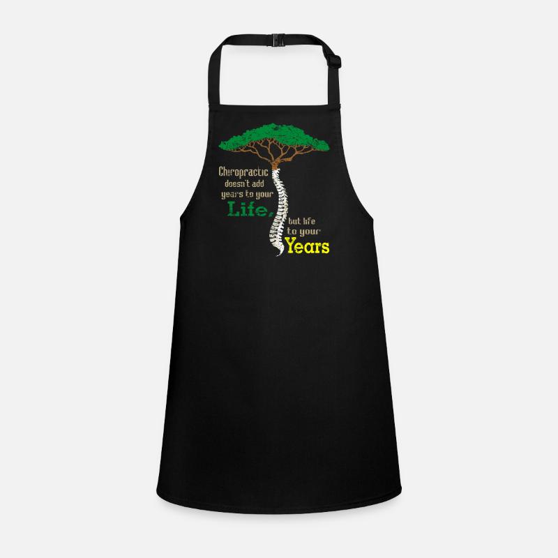 Chiropractor massage doctor bone spine Children's Apron