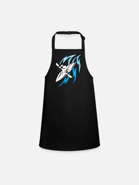 Kayak - Sport - Tablier Enfant - noir - Devant