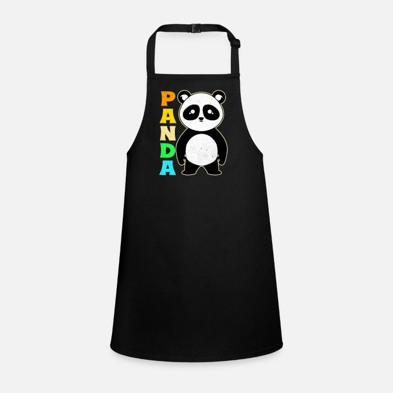 Panda Schürze für Kinder