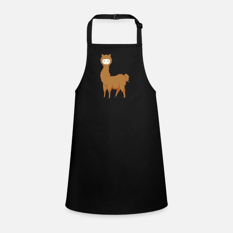 Lama Alpagas Mignon Mignon Mignon Mignon Lamafan Tablier Enfant