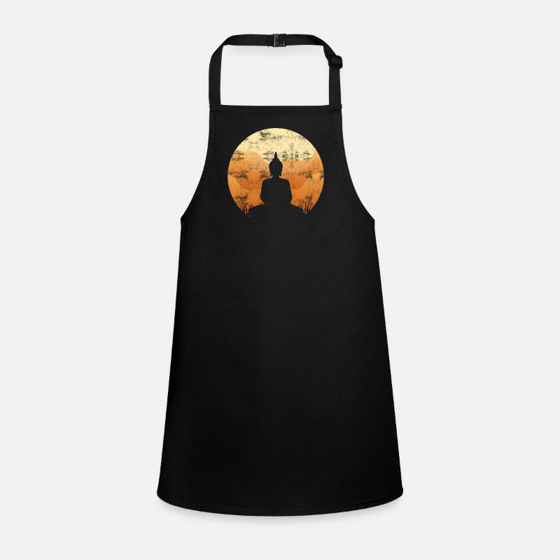 Buddha Buddhism Meditation Zen Children's Apron