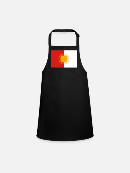 Ezidi flag Ezidxan flag - Children's Apron - black - Front