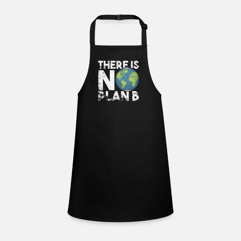 There Is No Plan B Earth Vintage Grunge Schürze für Kinder