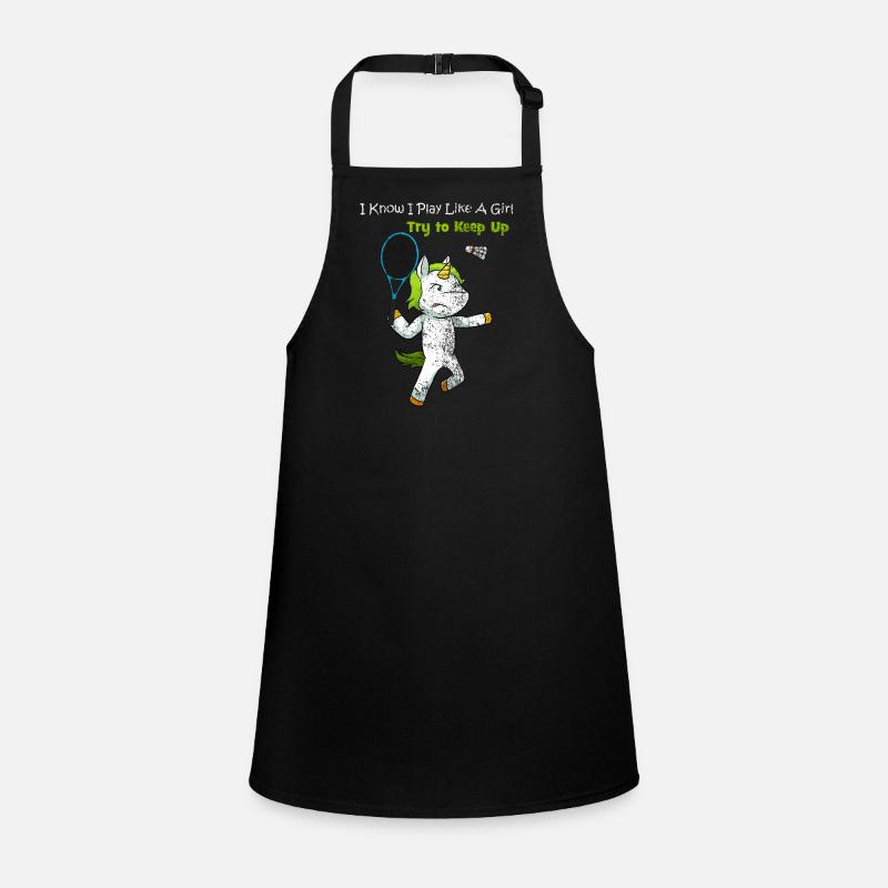 Badminton player gift Children's Apron