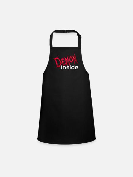 Demon Inside - Tablier Enfant - noir - Devant