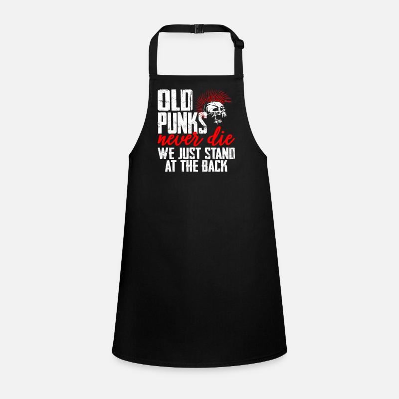 Cadeau de déclaration de musique punk rock punk Tablier Enfant