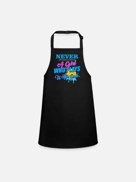 Water polo - Children's Apron - black - Front