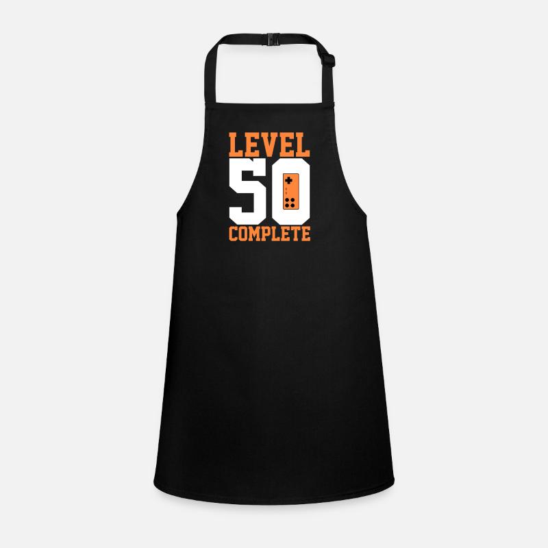 50th birthday man Children's Apron