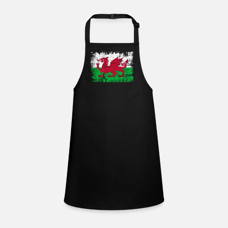 Drapeau du Pays de Galles St Davids Day Cymraeg armoiries galloises Tablier Enfant