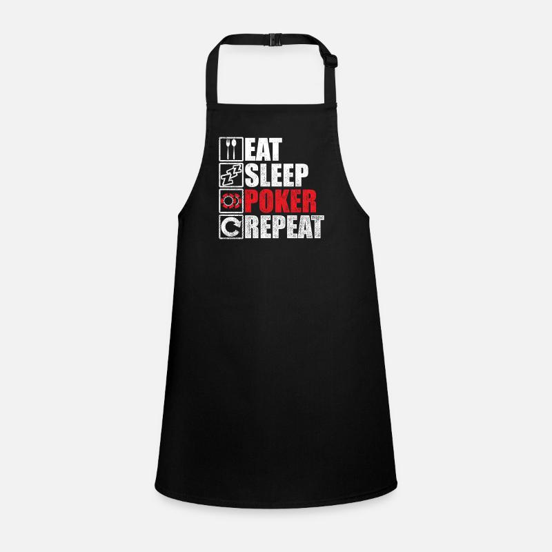 Poker Poker Chips Poker Case Poker Set Children's Apron
