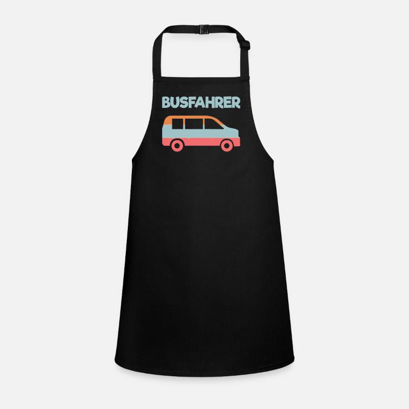 Van - Transporter - Vintage - Camper Schürze für Kinder
