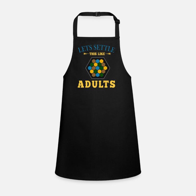 Board game, board game board game settlers, sheep Children's Apron