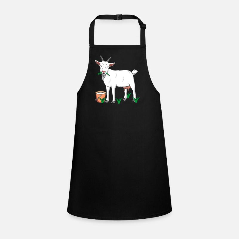 Goat goat milk Children's Apron
