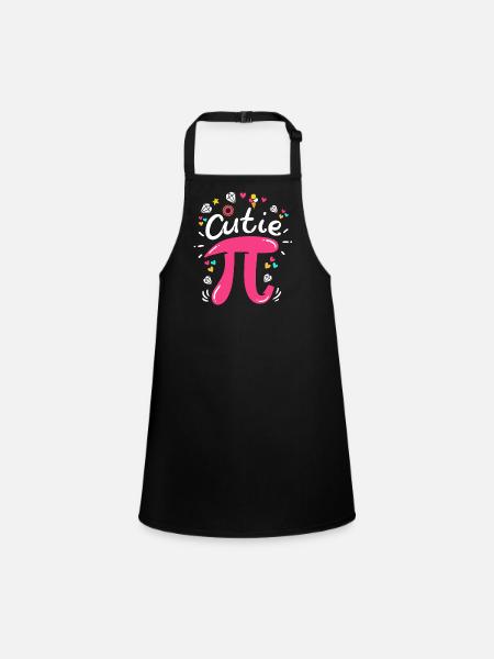 Pi jour Pi maths - Tablier Enfant - noir - Devant