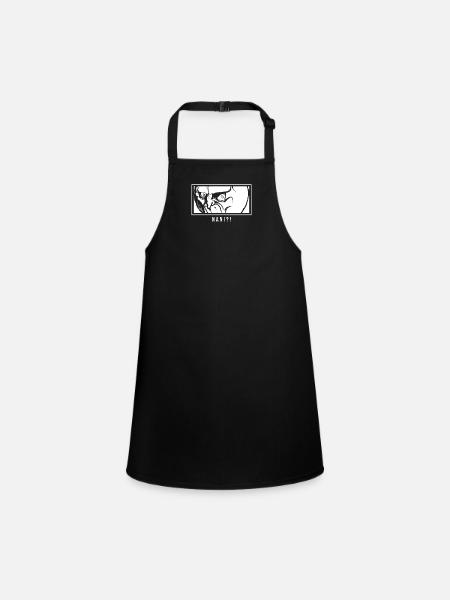 Nani meme - Children's Apron - black - Front