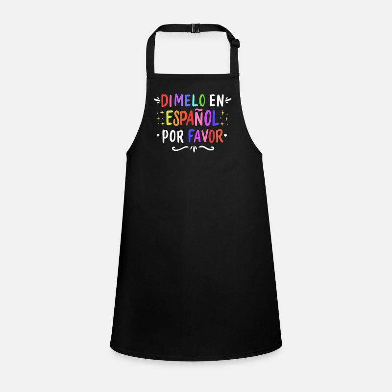 Spanish Spanish Teacher Language Children's Apron