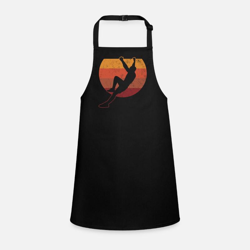 Climbing Bouldering Vintage Children's Apron