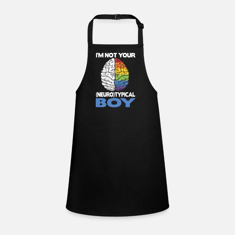 Neurodiversity Neurodiversité Autiste Autisme Tablier Enfant