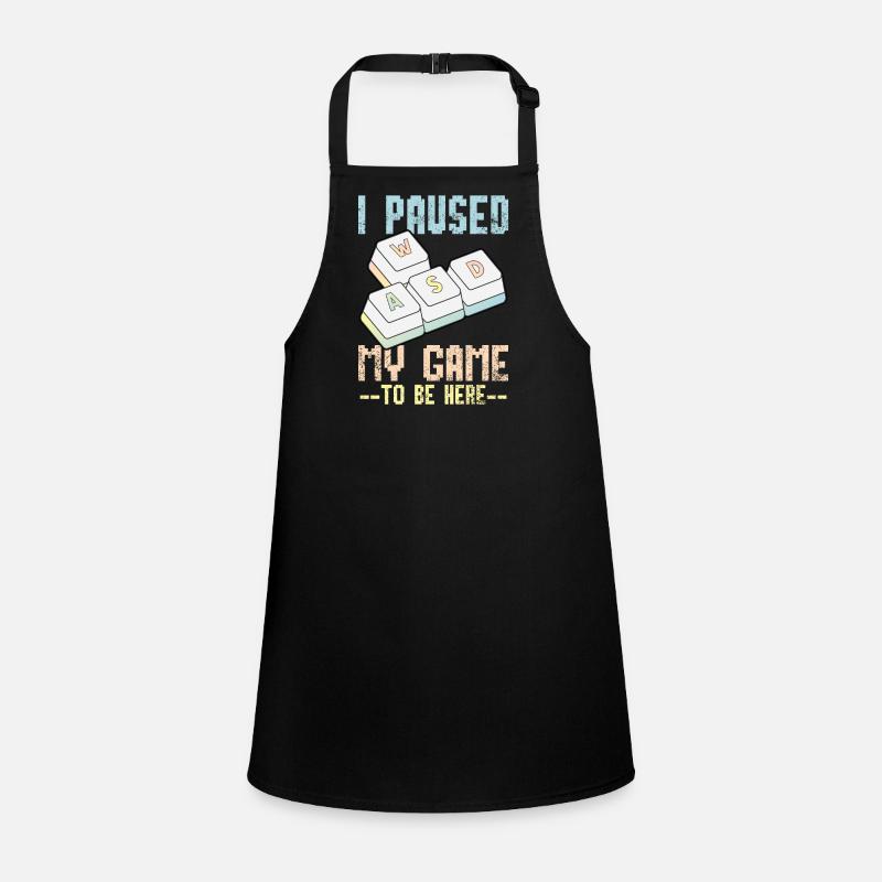 PC Games Player Computer Keyboard Children's Apron