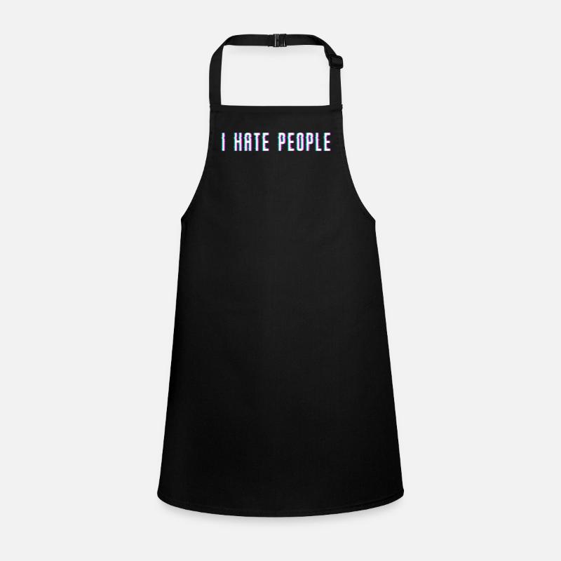 I hate people Children's Apron