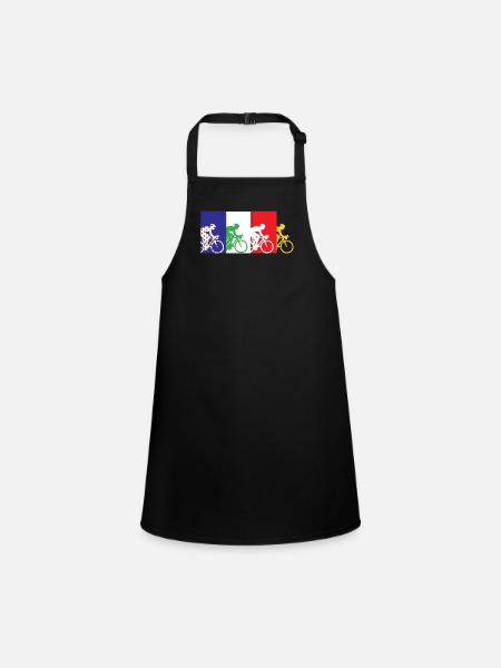 tour france, tour france tour france 2021, - Children's Apron - black - Front