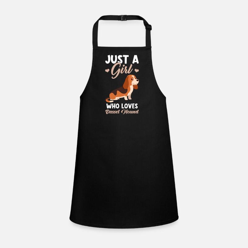 Basset Hound Children's Apron