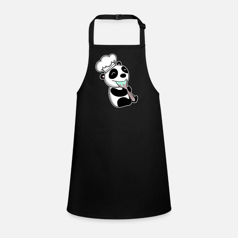 Boiling Baby Panda Children's Apron
