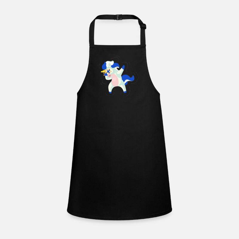 Finnland Flagge Dabbing Einhorn Schürze für Kinder
