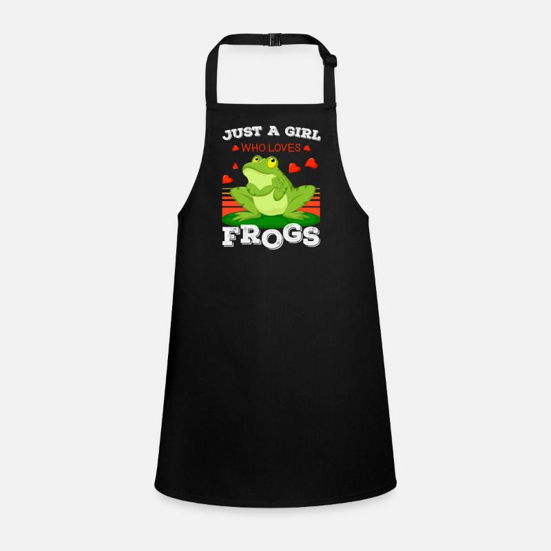 frog, frog toad, frog lover, Children's Apron