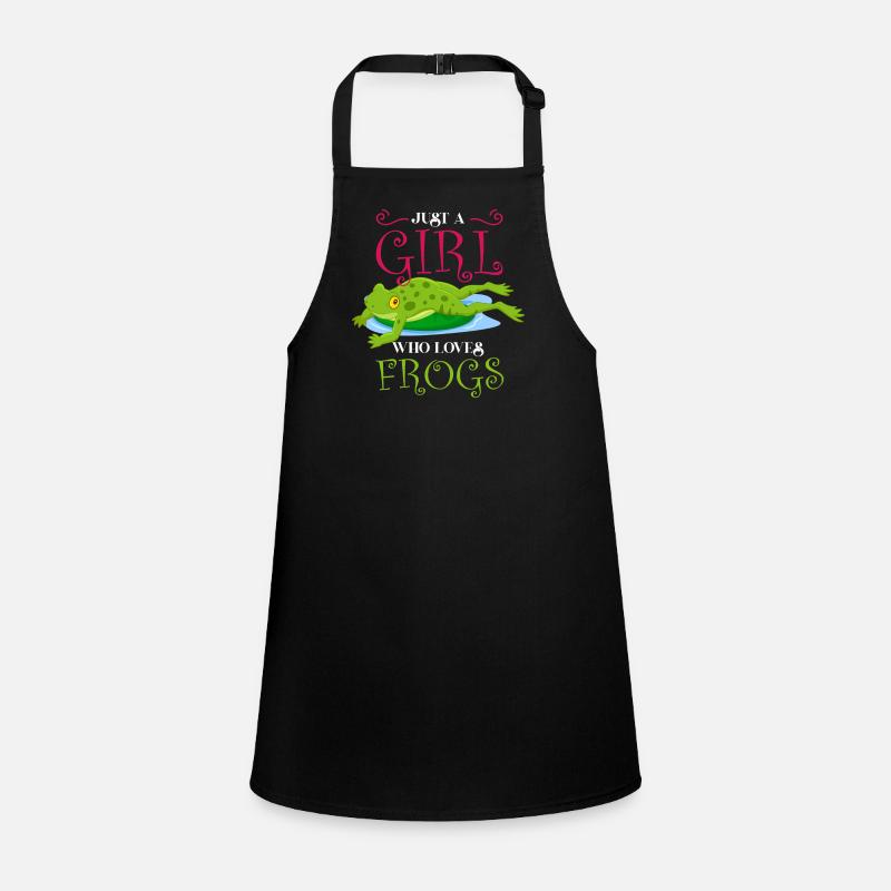 frog, frog frog lover, frog mom, Children's Apron