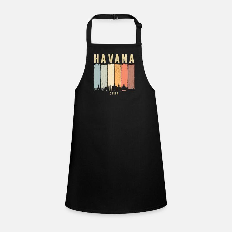 Havana Cuba skyline Children's Apron