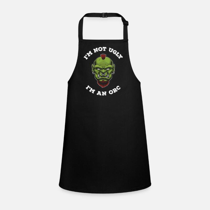 Pas laid Je suis Orc Tablier Enfant