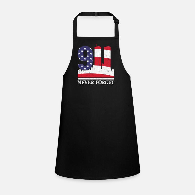 9-11 20 Never Forget Year Anniversary Children's Apron