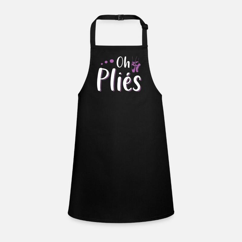 Ballet saying funny Oh Plies Children's Apron